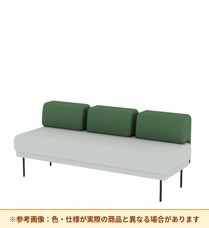コクヨ ソファ オスファ ワークタイプ ロー背分離 座一体 巾木有 NTK-WLC21L-6A
