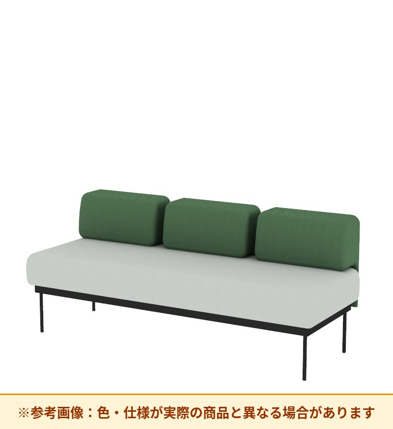 コクヨ ソファ オスファ ワークタイプ ロー背分離 座一体 巾木無 NTK-WLC21N-6A