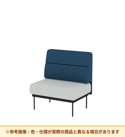 コクヨ ソファ オスファ ワークタイプ ミドル背一体 座一体 巾木無 NTK-WMA09N-6A