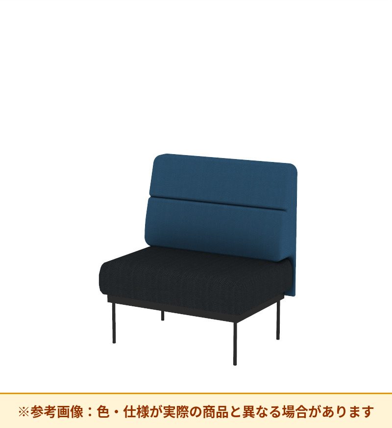 コクヨ ソファ オスファ ワークタイプ ミドル背一体 座一体 巾木無 NTK-WMA09N-6A