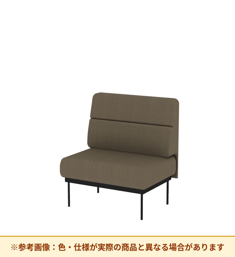 コクヨ ソファ オスファ ワークタイプ ミドル背一体 座一体 巾木無 NTK-WMA09N-6A