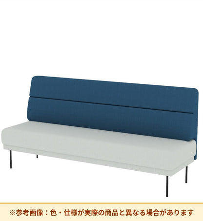 コクヨ ソファ オスファ ワークタイプ ミドル背一体 座一体 巾木有 NTK-WMA21L-6A