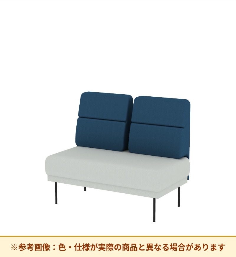 コクヨ ソファ オスファ ワークタイプ ミドル背分離 座一体 巾木有 NTK-WMC14L-6A