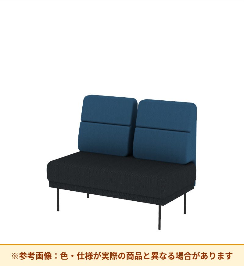 コクヨ ソファ オスファ ワークタイプ ミドル背分離 座一体 巾木有 NTK-WMC14L-6A