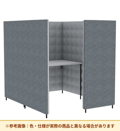 コクヨ ソロチェアーブース フォーレ 背面開口 テーブル付 PFR-ABD1319L