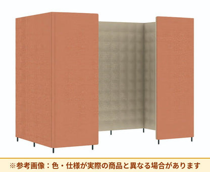 コクヨ ミーティングソファーブース フォーレ セミクローズ基本 PFR-DCD2213H