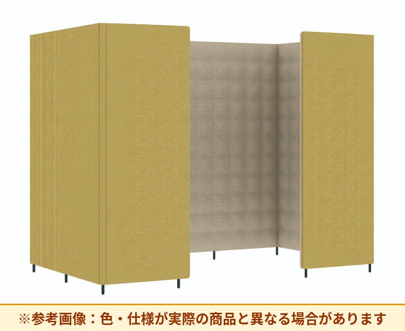 コクヨ ミーティングソファーブース フォーレ セミクローズ基本 PFR-DCD2213H