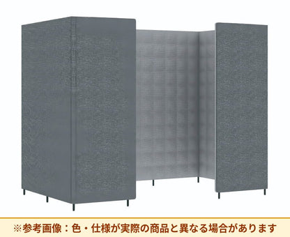 コクヨ ミーティングソファーブース フォーレ セミクローズ基本 PFR-DCD2213H