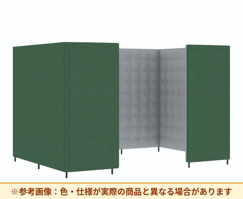 コクヨ ミーティングチェアーブース フォーレ セミクローズ基本 PFR-CCD2916L