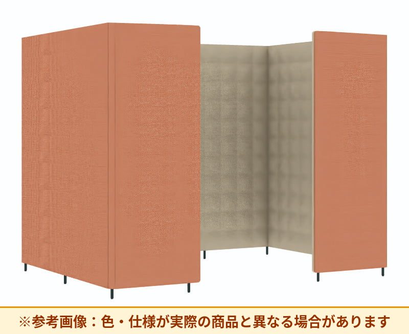 コクヨ ミーティングソファーブース フォーレ セミクローズ基本 PFR-DCD2216H