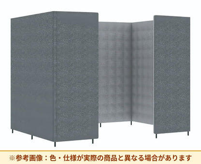 コクヨ ミーティングソファーブース フォーレ セミクローズ基本 PFR-DCD2216H