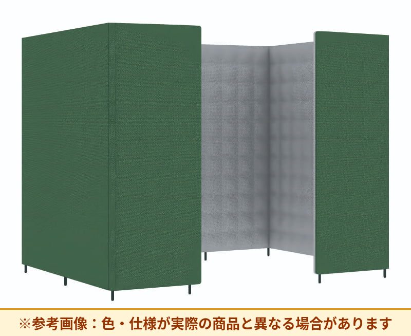 コクヨ ミーティングソファーブース フォーレ セミクローズ基本 PFR-DCD2216H