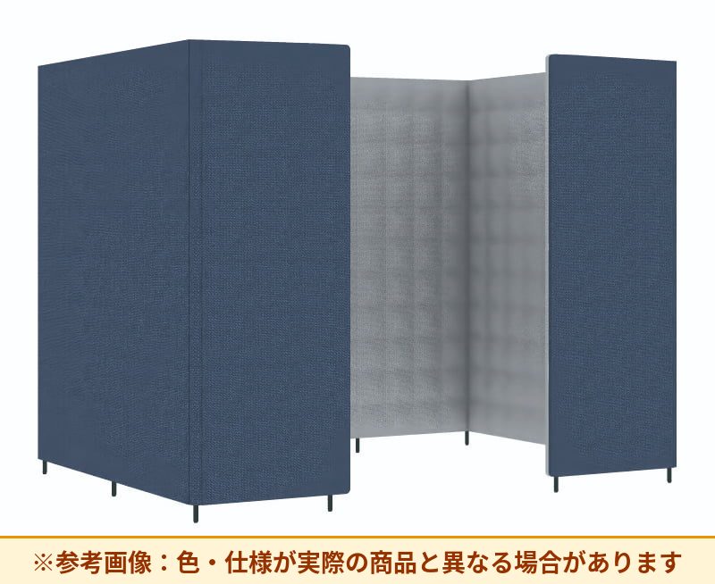 コクヨ ミーティングソファーブース フォーレ セミクローズ基本 PFR-DCD2216H