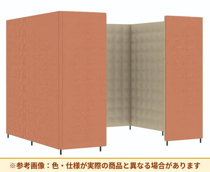 コクヨ ミーティングソファーブース フォーレ セミクローズ基本 PFR-DCD2219H