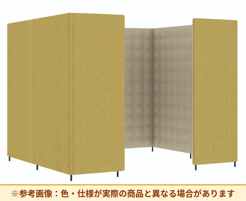 コクヨ ミーティングソファーブース フォーレ セミクローズ基本 PFR-DCD2219H