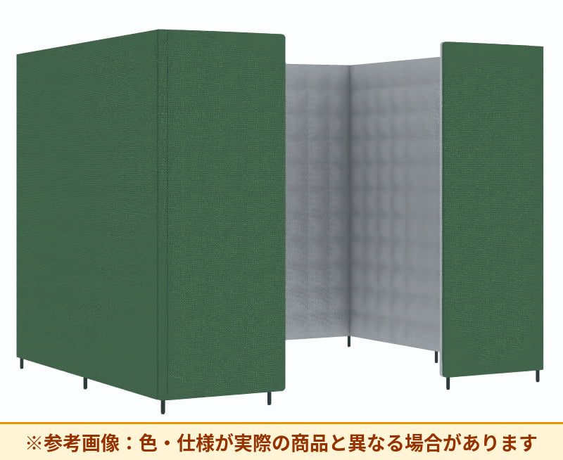 コクヨ ミーティングソファーブース フォーレ セミクローズ基本 PFR-DCD2219H