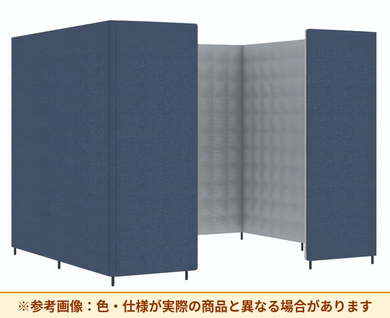 コクヨ ミーティングソファーブース フォーレ セミクローズ基本 PFR-DCD2219H