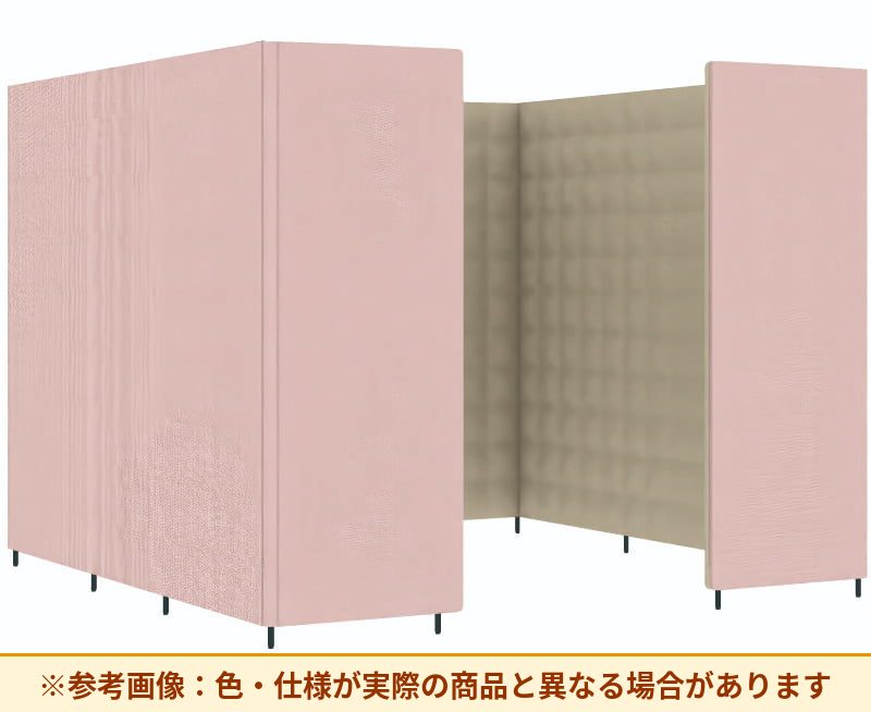 コクヨ ミーティングソファーブース フォーレ セミクローズ基本 PFR-DCD2222H