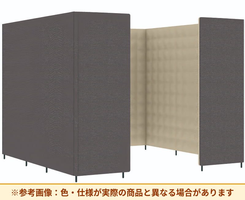 コクヨ ミーティングソファーブース フォーレ セミクローズ基本 PFR-DCD2222H