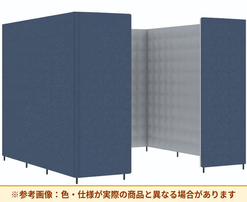 コクヨ ミーティングソファーブース フォーレ セミクローズ基本 PFR-DCD2222H