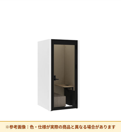 コクヨ ワークポッドテトラ 1人用ソファ 背パネル 右側右開きドア PLP-TF1111R