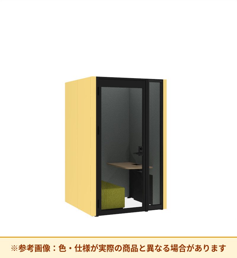 コクヨ ワークポッドテトラ ワイドソファ 背パネル 右側左開きドア PLP-TF1414L