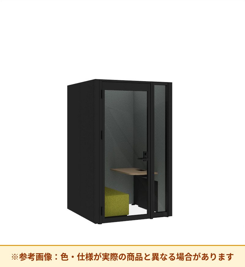 コクヨ ワークポッドテトラ ワイドソファ 背パネル 右側左開きドア PLP-TF1414L