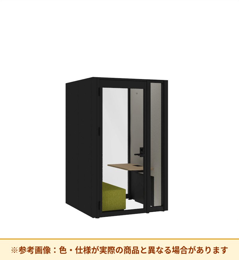 コクヨ ワークポッドテトラ ワイドソファ 背ガラス 右側左開きドア PLP-TG1414L