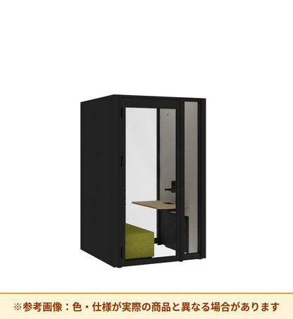 コクヨ ワークポッドテトラ ワイドソファ 背ガラス 右側左開きドア PLP-TG1414L