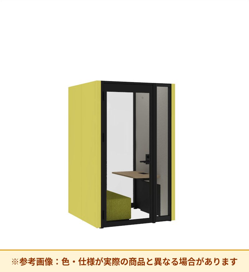 コクヨ ワークポッドテトラ ワイドソファ 背ガラス 右側左開きドア PLP-TG1414L