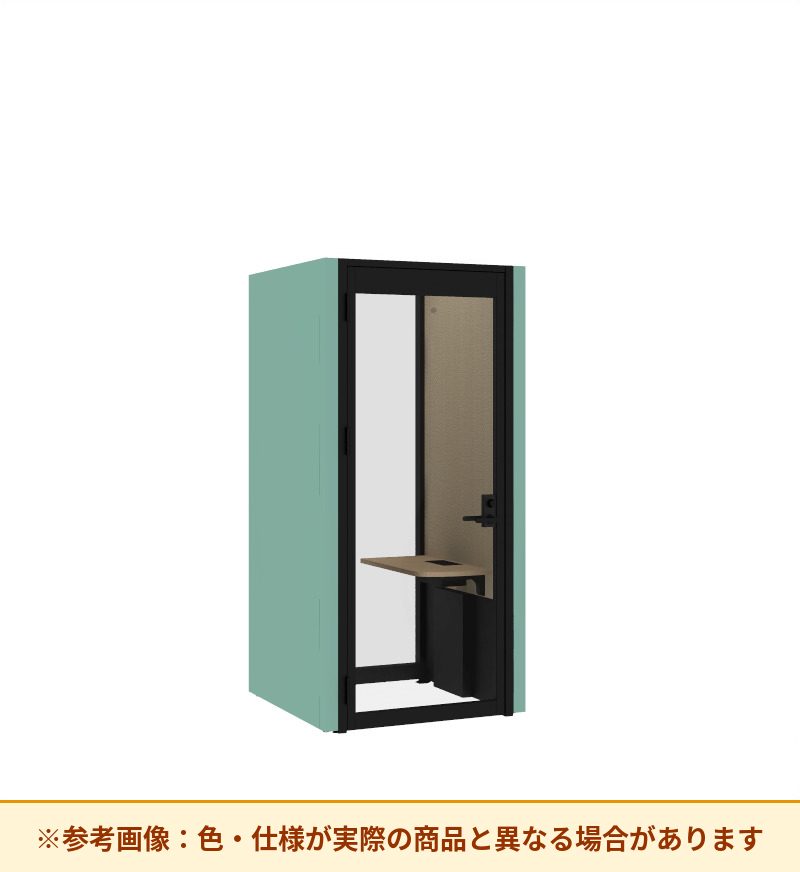 コクヨ ワークポッドテトラ 1人用デスク 背ガラス 右側左開きドア PLP-TU1111L