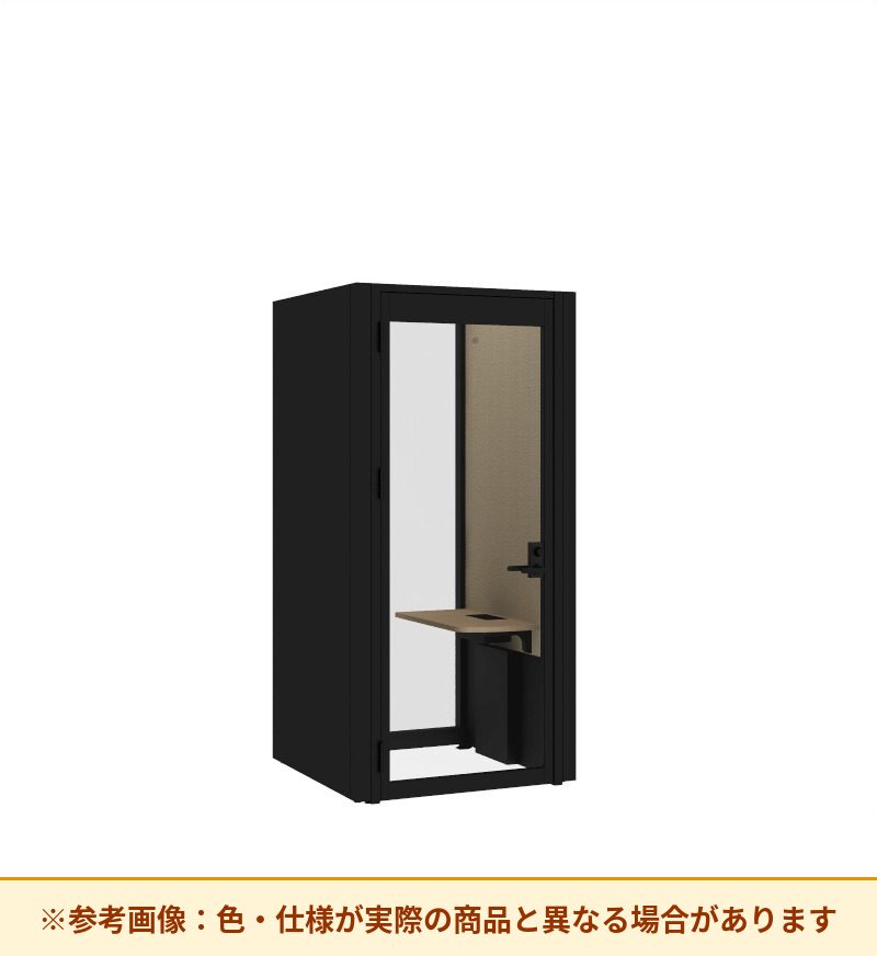 コクヨ ワークポッドテトラ 1人用デスク 背ガラス 右側左開きドア PLP-TU1111L