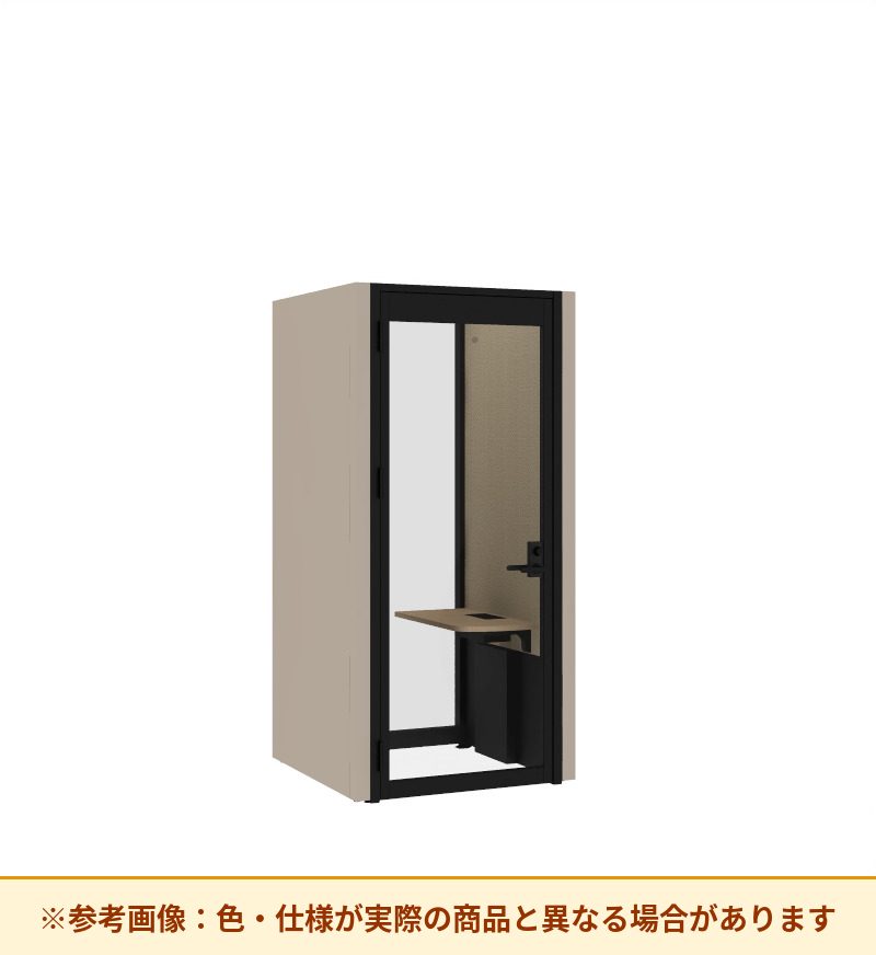コクヨ ワークポッドテトラ 1人用デスク 背ガラス 右側左開きドア PLP-TU1111L