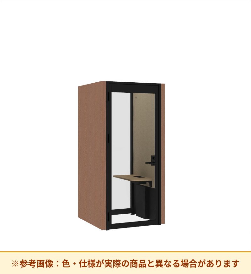 コクヨ ワークポッドテトラ 1人用デスク 背ガラス 右側左開きドア PLP-TU1111L