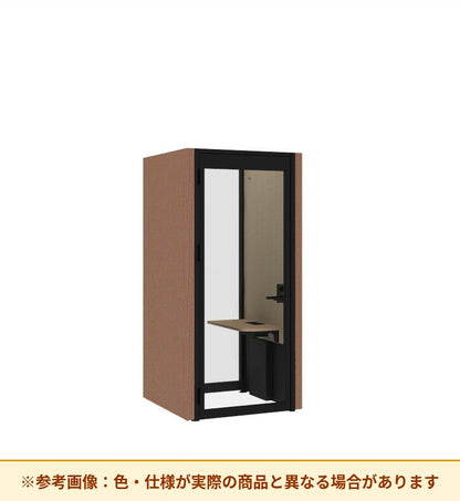 コクヨ ワークポッドテトラ 1人用デスク 背ガラス 右側左開きドア PLP-TU1111L
