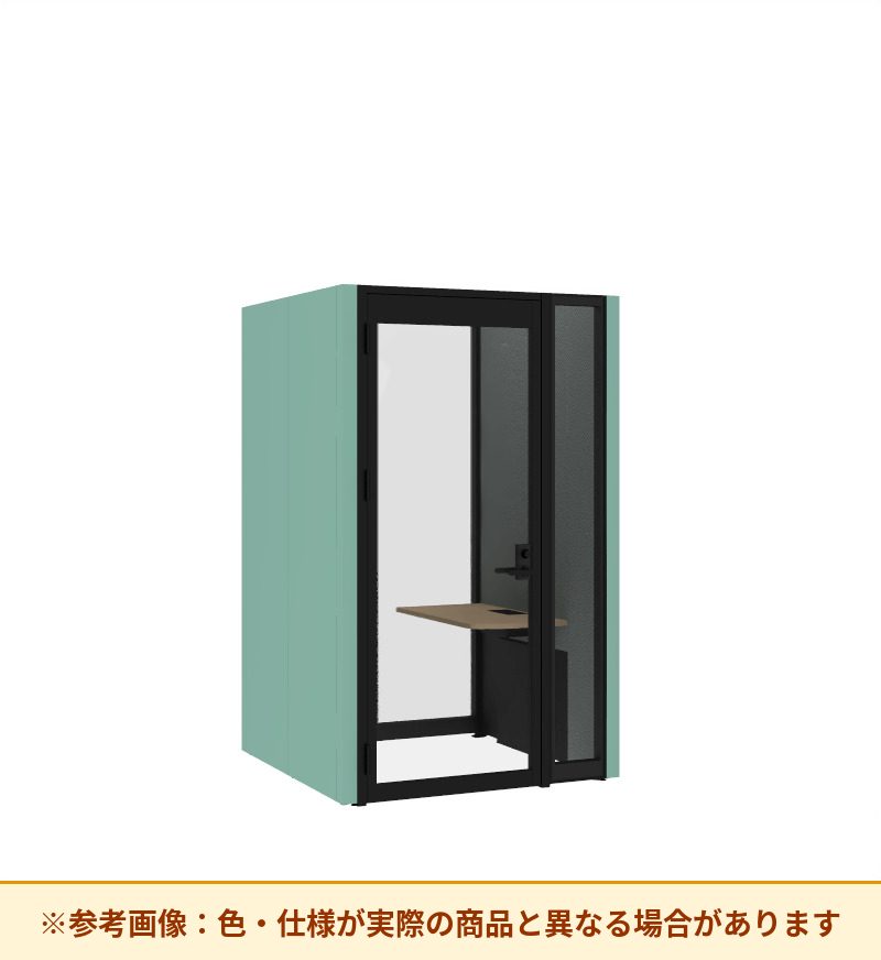 コクヨ ワークポッドテトラ ワイドデスク 背ガラス 右側左開きドア PLP-TU1414L