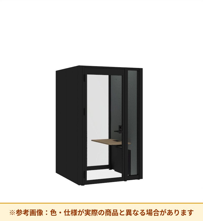 コクヨ ワークポッドテトラ ワイドデスク 背ガラス 右側左開きドア PLP-TU1414L