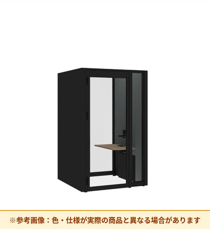 コクヨ ワークポッドテトラ ワイドデスク 背ガラス 右側左開きドア PLP-TU1414L