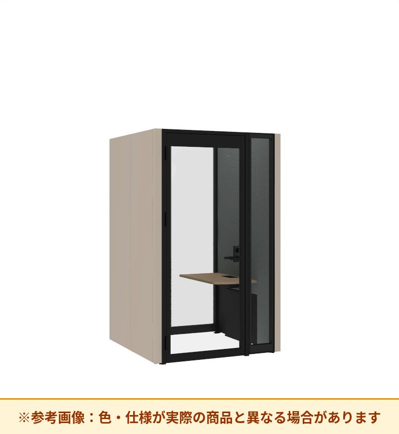 コクヨ ワークポッドテトラ ワイドデスク 背ガラス 右側左開きドア PLP-TU1414L