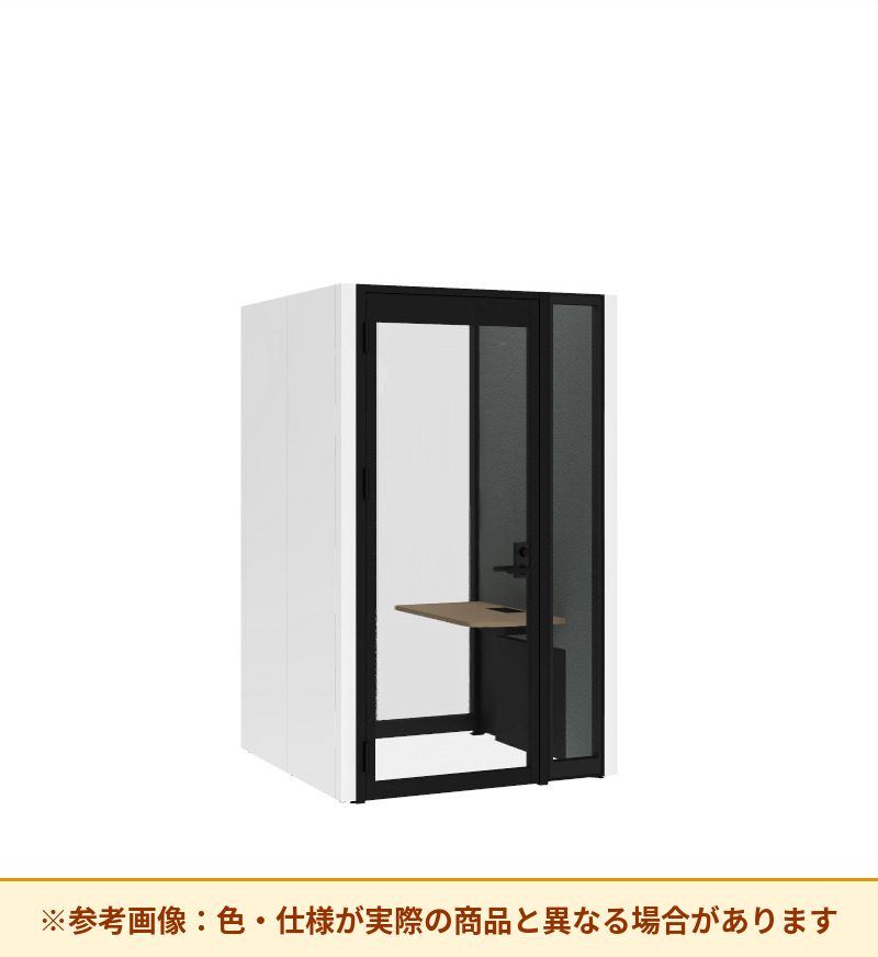 コクヨ ワークポッドテトラ ワイドデスク 背ガラス 右側左開きドア PLP-TU1414L