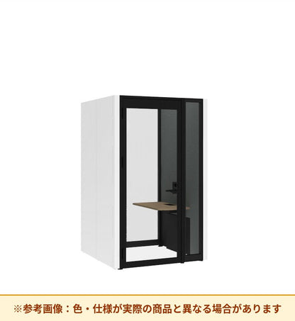 コクヨ ワークポッドテトラ ワイドデスク 背ガラス 右側左開きドア PLP-TU1414L