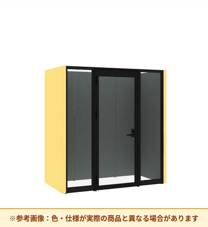 コクヨ ワークポッドテトラ 2人用フリー 背パネル 右側左開きドア PLP-TX2211L