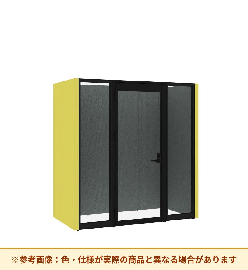 コクヨ ワークポッドテトラ 2人用フリー 背パネル 右側左開きドア PLP-TX2211L