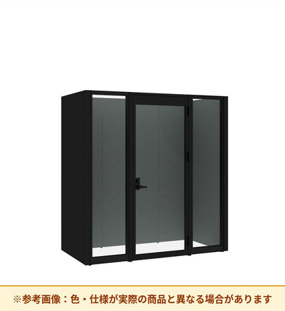 コクヨ ワークポッドテトラ 2人用フリー 背パネル 右側右開きドア PLP-TX2211R