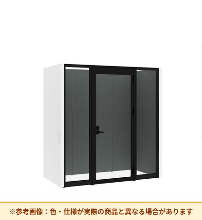 コクヨ ワークポッドテトラ 2人用フリー 背パネル 右側右開きドア PLP-TX2211R