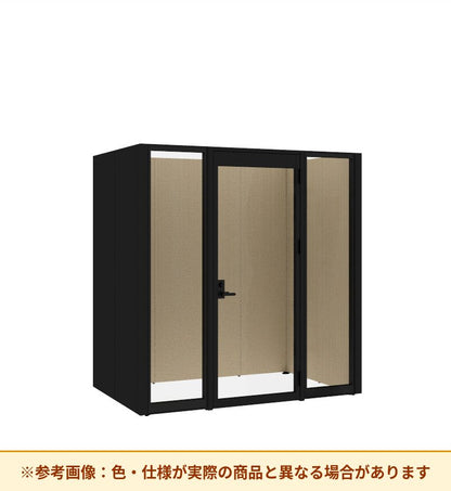 コクヨ ワークポッドテトラ 4人用フリー 背パネル 右側右開きドア PLP-TX2214R