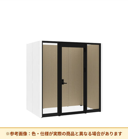 コクヨ ワークポッドテトラ 4人用フリー 背パネル 右側右開きドア PLP-TX2214R