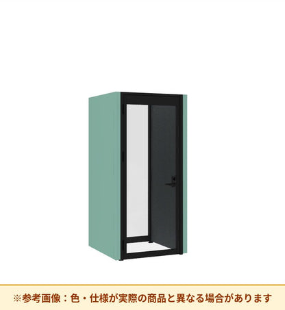 コクヨ ワークポッドテトラ 1人用フリー 背ガラス 右側左開きドア PLP-TY1111L