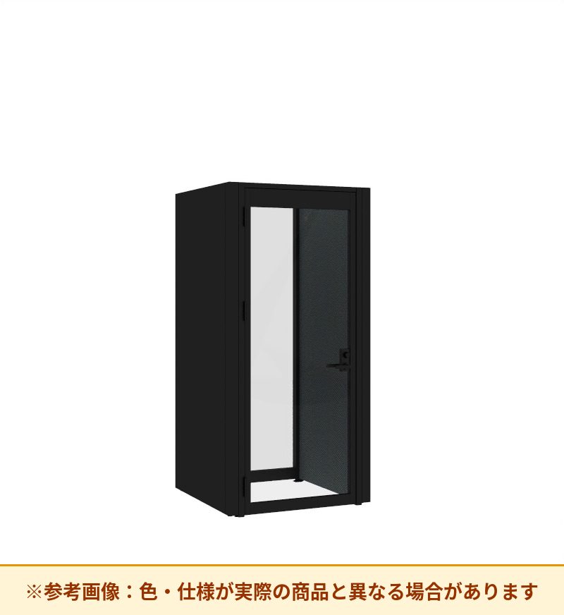 コクヨ ワークポッドテトラ 1人用フリー 背ガラス 右側左開きドア PLP-TY1111L