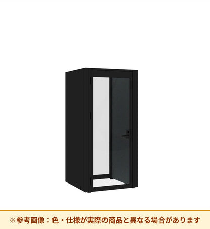 コクヨ ワークポッドテトラ 1人用フリー 背ガラス 右側左開きドア PLP-TY1111L